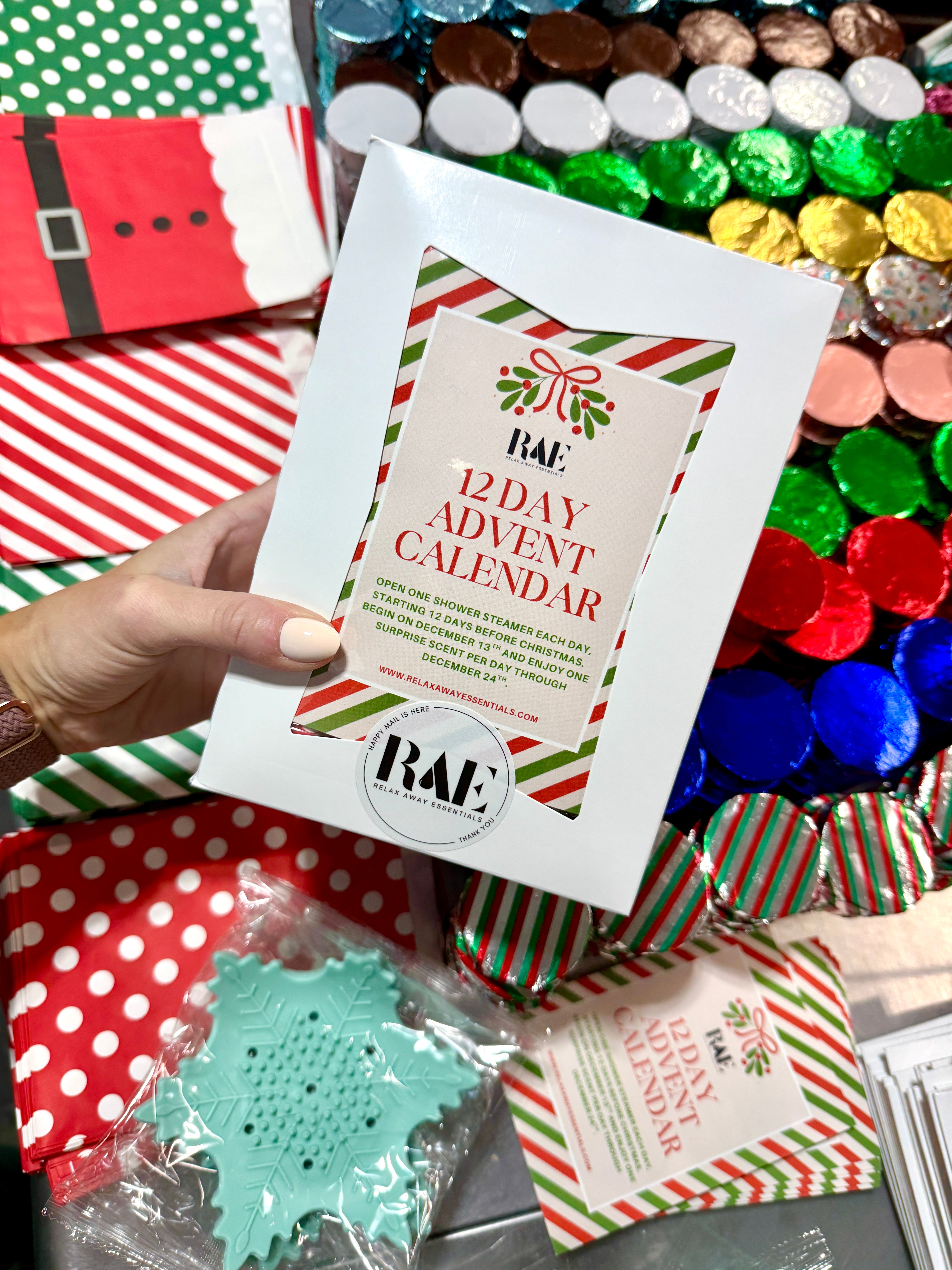 Advent Calendar 12 Day - Shower Steamers