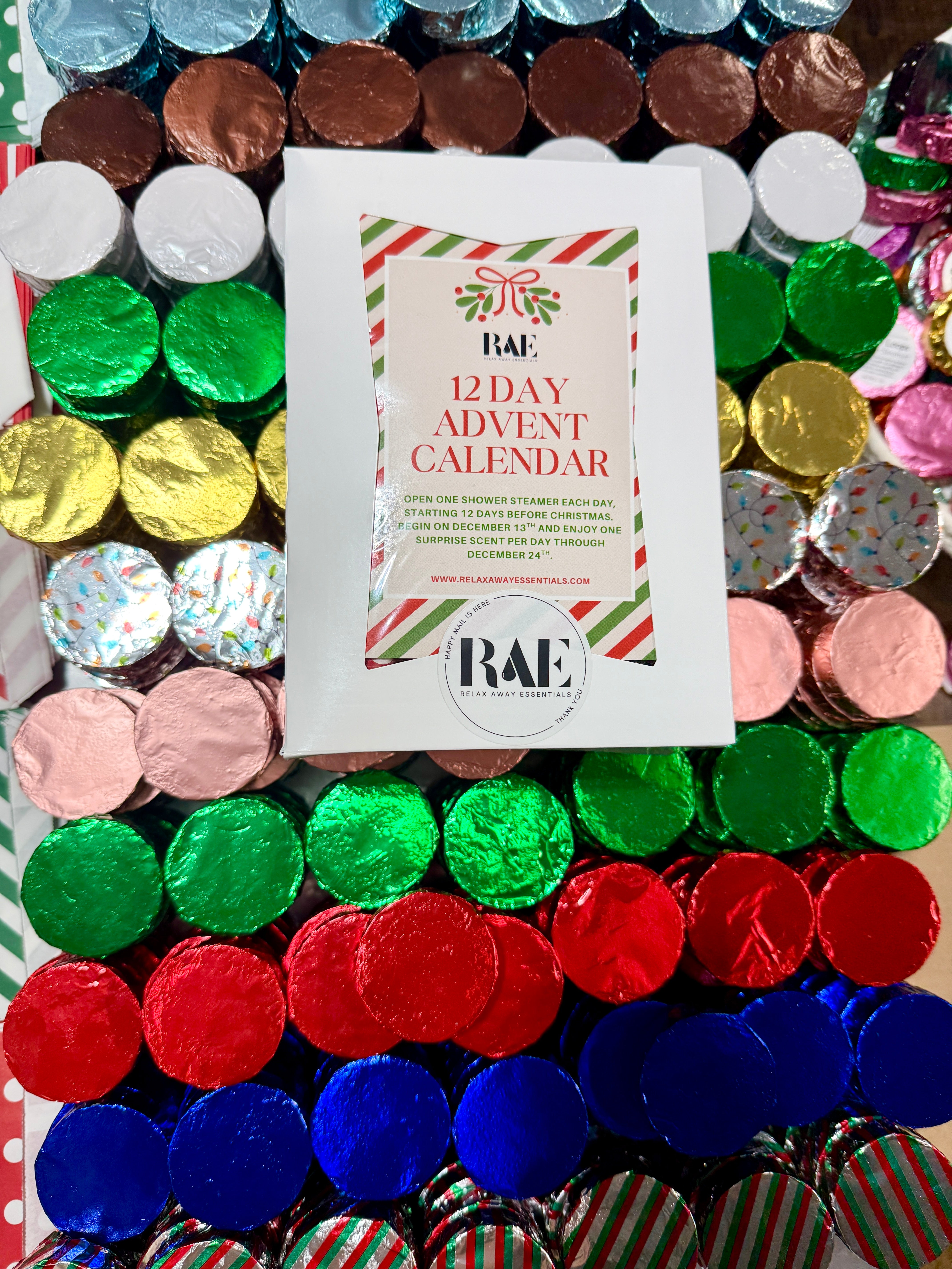 Advent Calendar 12 Day - Shower Steamers