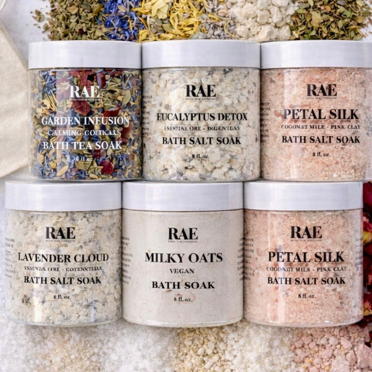 Bath Salt Soaks - Natural Ingredients