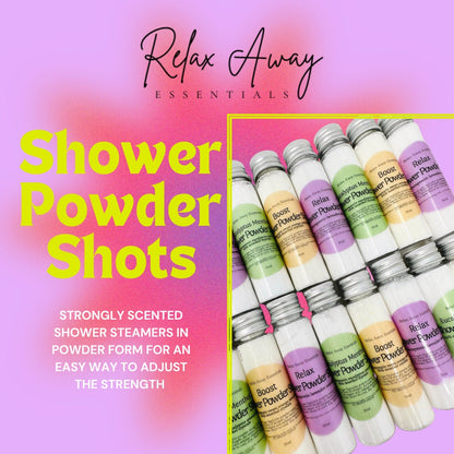 Shower Powder Shot | Easter Basket Stuffer | Spa Gift | Shower Steamer | Aromatherapy