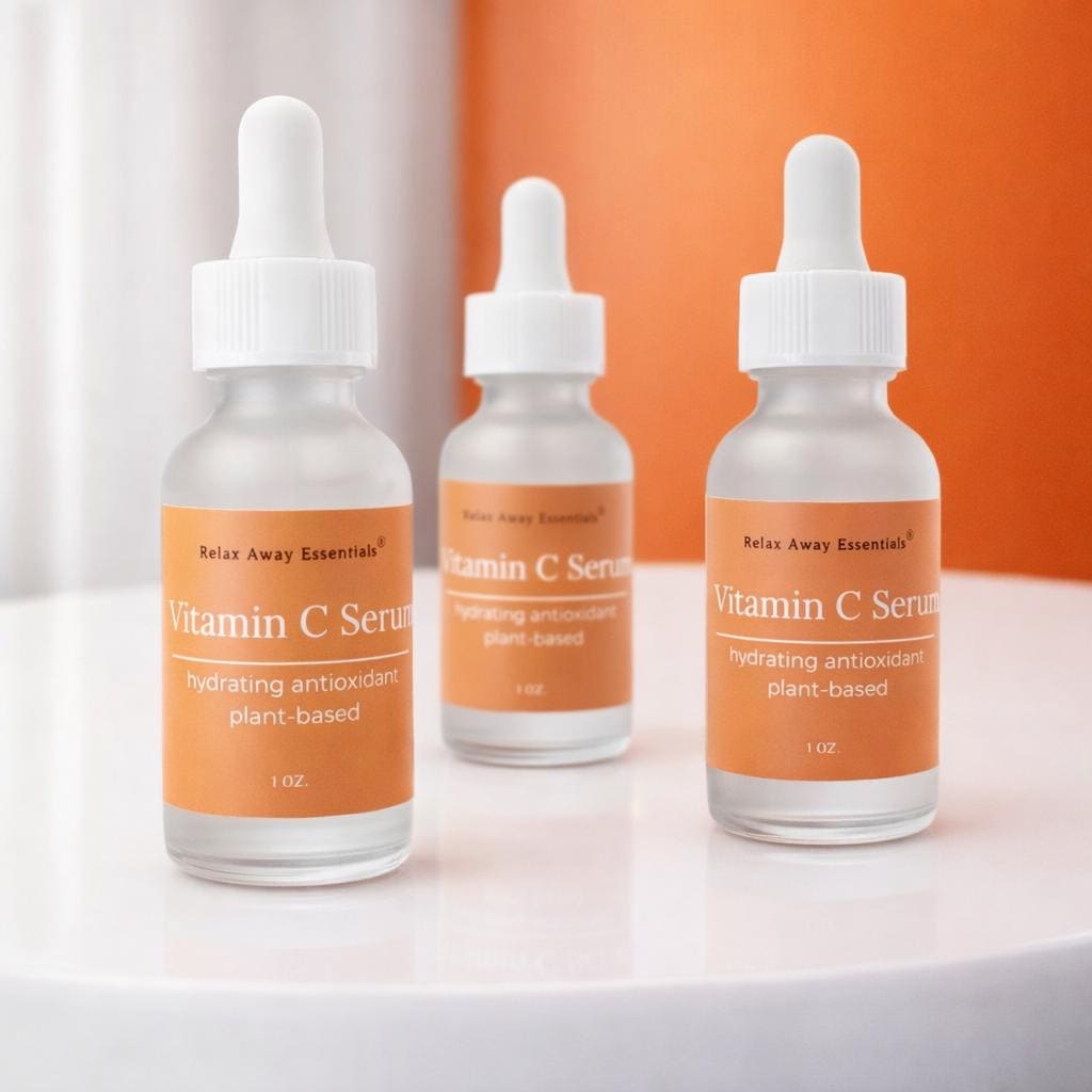 Vitamin C Face Serum - Plant Based - Skin Care - Moisturizer - Facial Serum - Lightweight Non-greasy Formula -