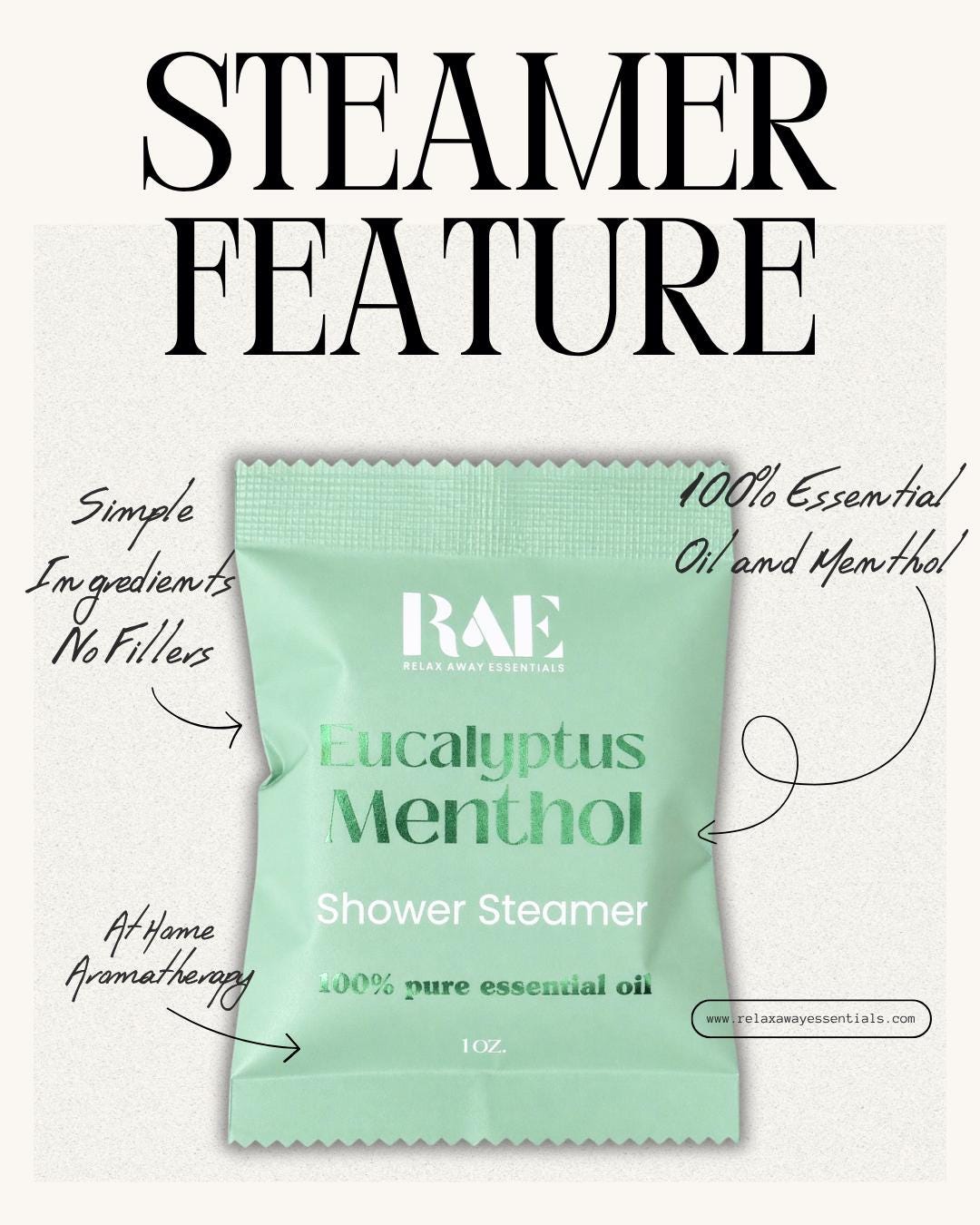 Eucalyptus Menthol Shower Steamers | Essential Oils | Aromatherapy | Breathe | Spa Gift |