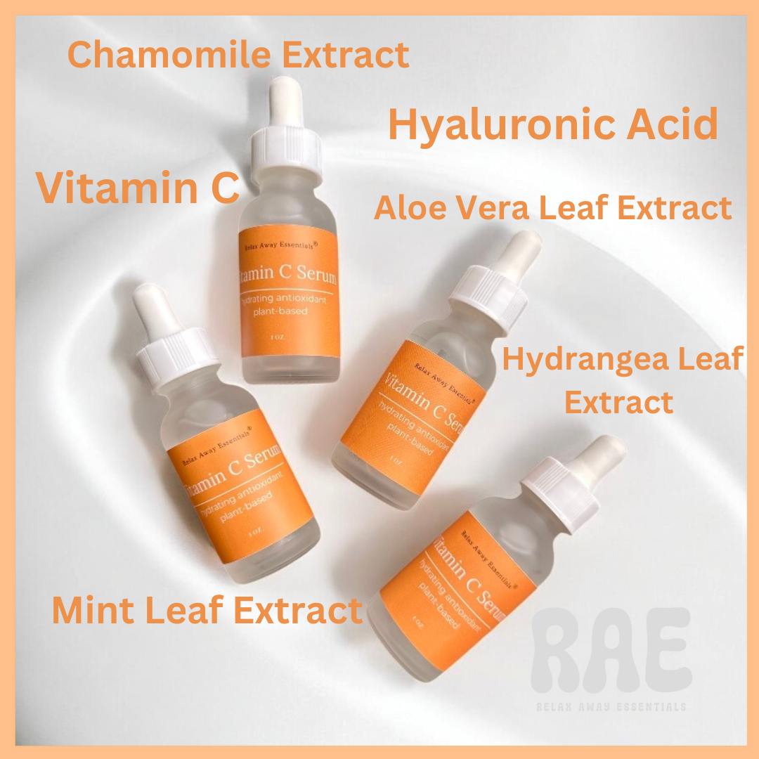 Vitamin C Serum - Plant Based - Light Weight Formula - Glow Serum