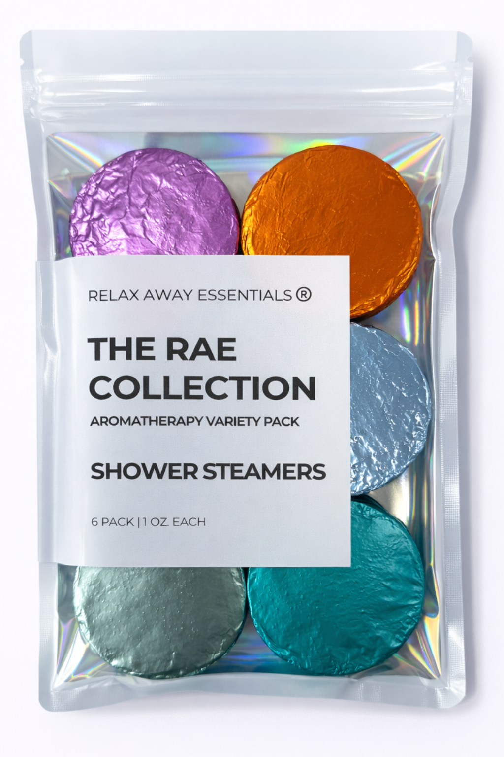 The RAE Collection Shower Steamers 6 Pack - Variety Pack - Essential Oils - Aromatherapy