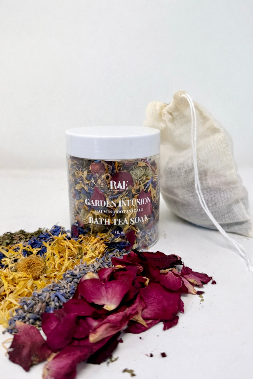 Bath Salt Soak - Natural Ingredients - Floral Botanicals - Clay - Coconut Milk