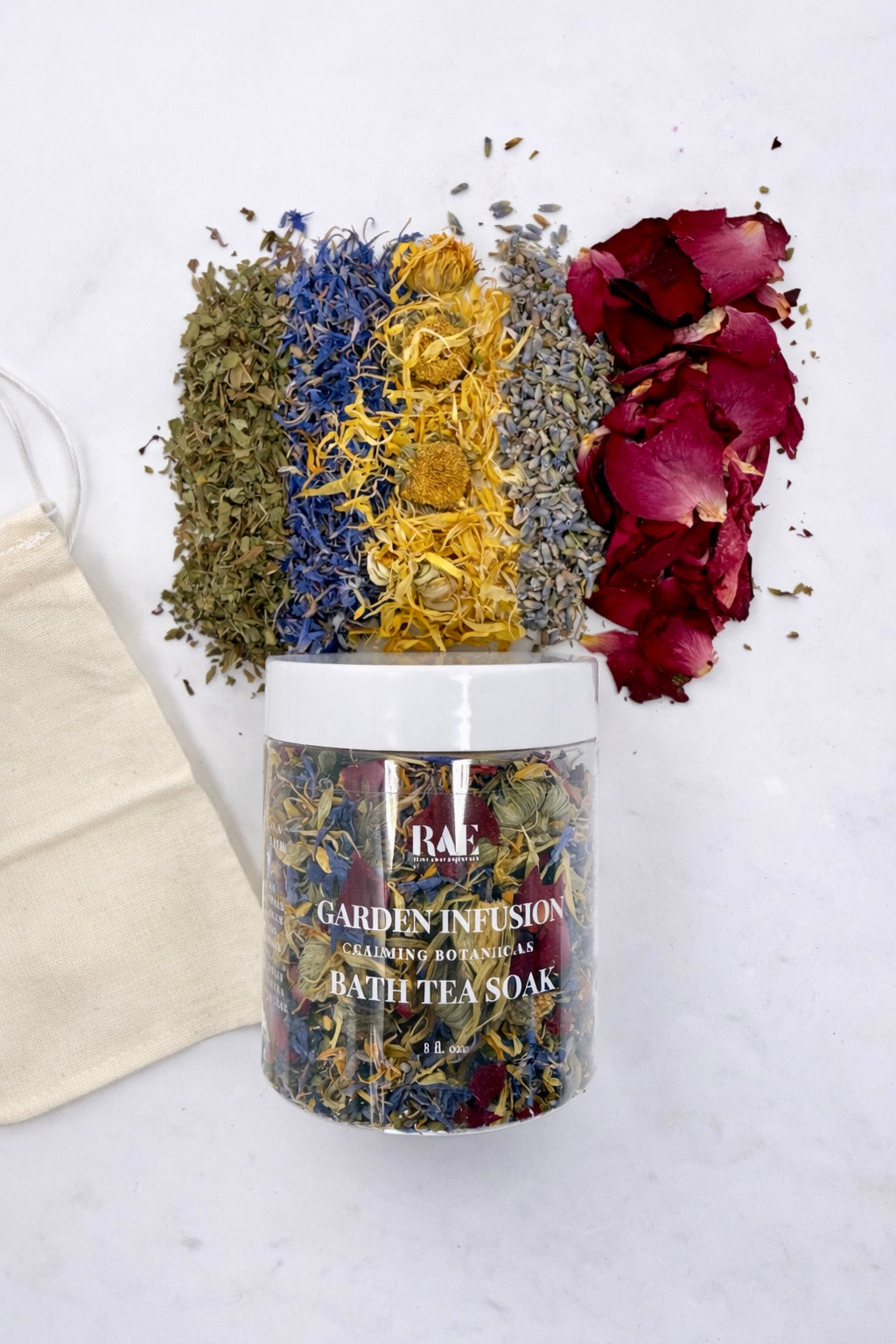 Bath Salt Soak - Natural Ingredients - Floral Botanicals - Clay - Coconut Milk