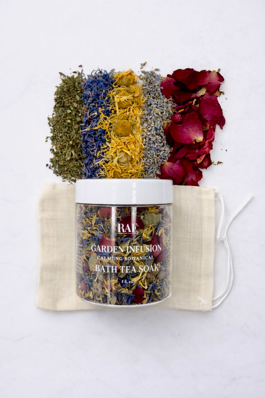 Bath Salt Soak - Natural Ingredients - Floral Botanicals - Clay - Coconut Milk
