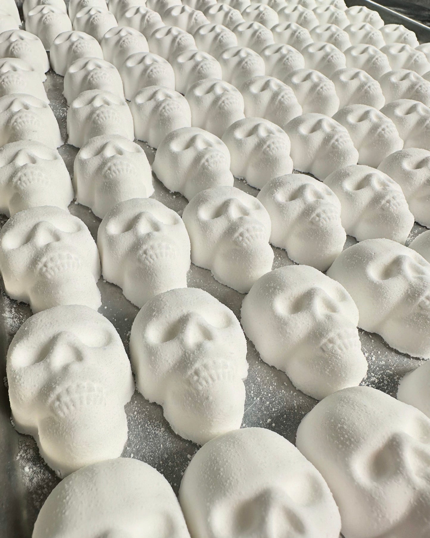 Skull Shower Steamers - 4 pack - sweet cherries and crisp plum