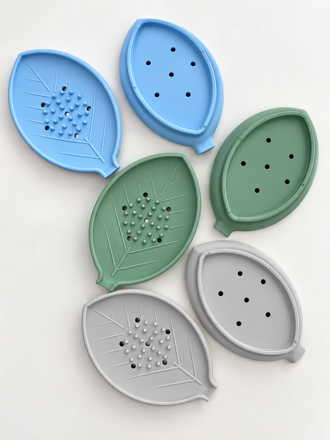 Leaf Silicone Shower Steamer Tray