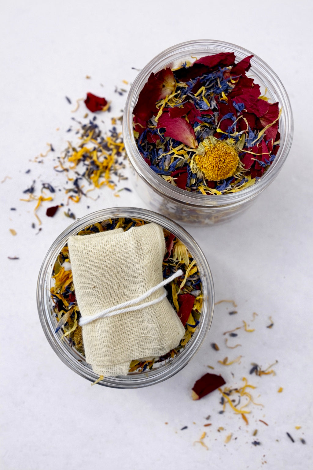 Bath Salt Soak - Natural Ingredients - Floral Botanicals - Clay - Coconut Milk