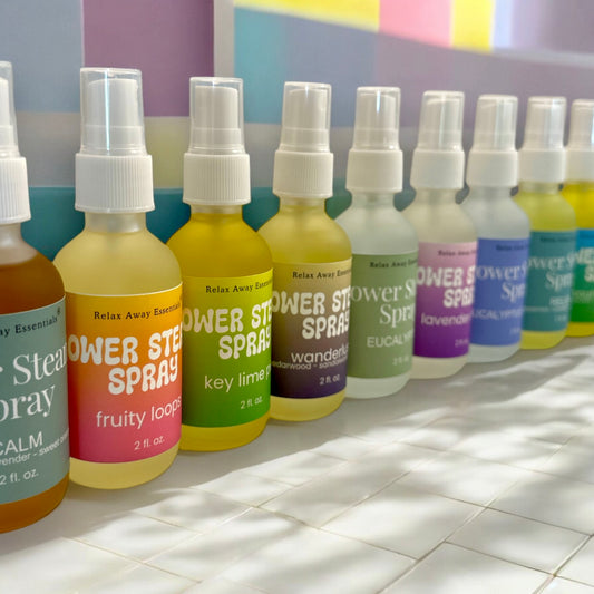 Shower Steamer Spray - Choose Scent - Strong Aromatherapy - Essential Oils - Spa Gift