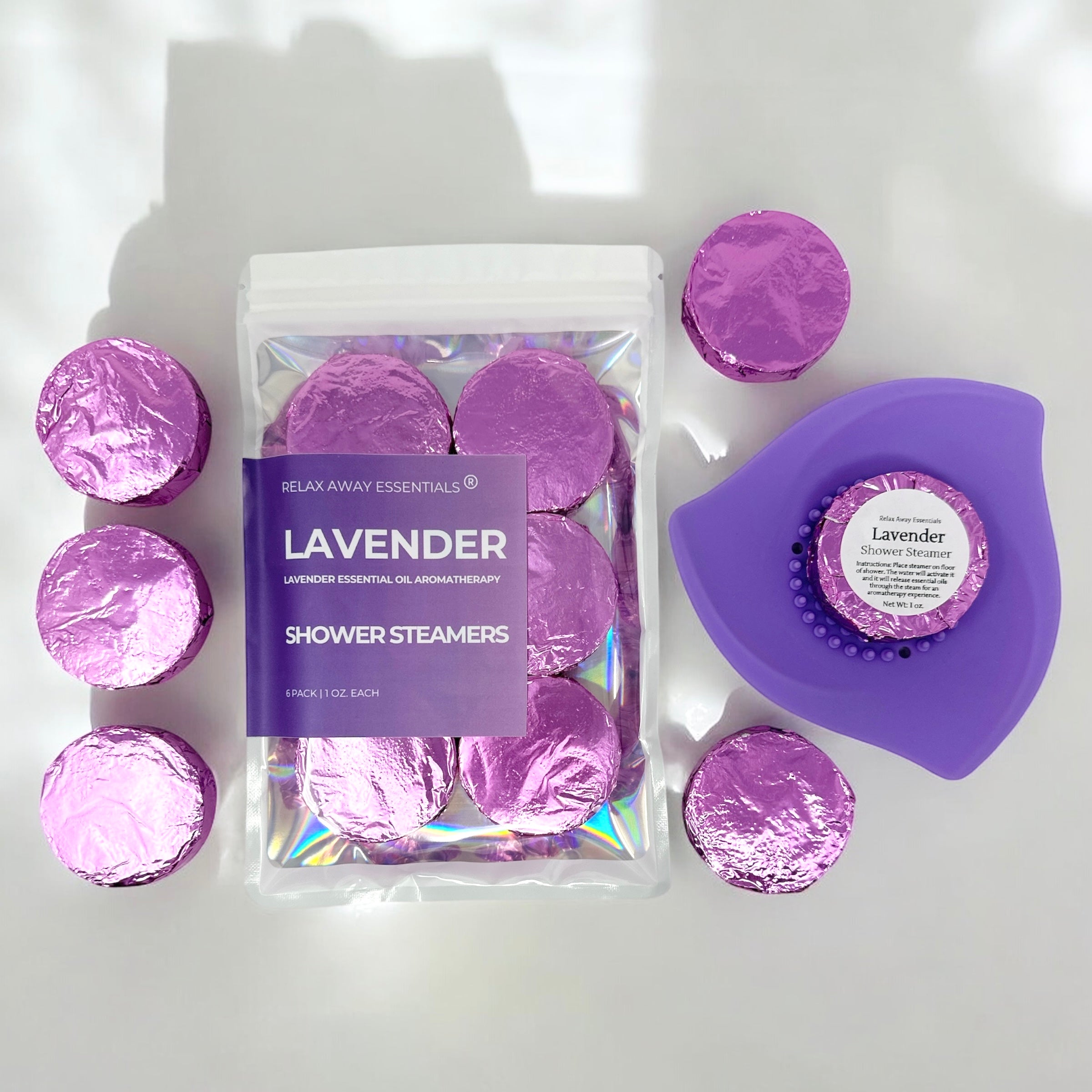 Lavender Shower Steamers 6 Pack