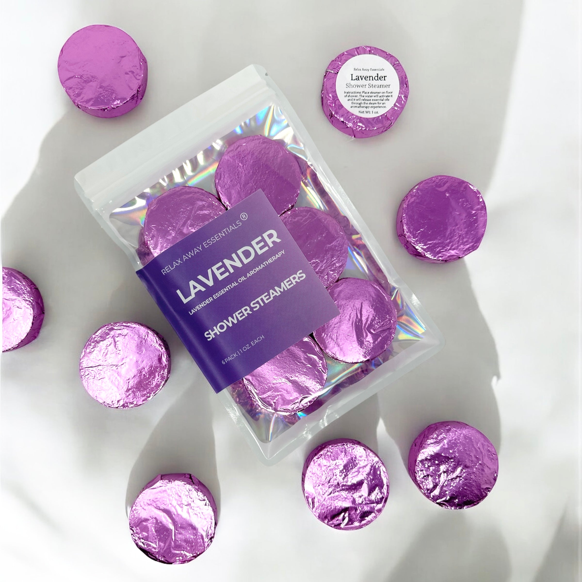 Lavender Shower Steamers 6 Pack