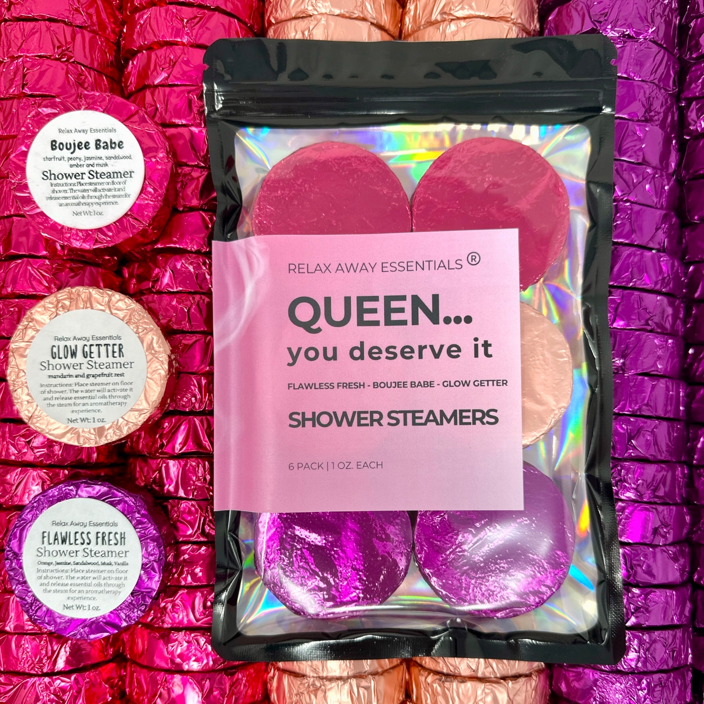 Shower Steamers 6 Pack - Choose Pack