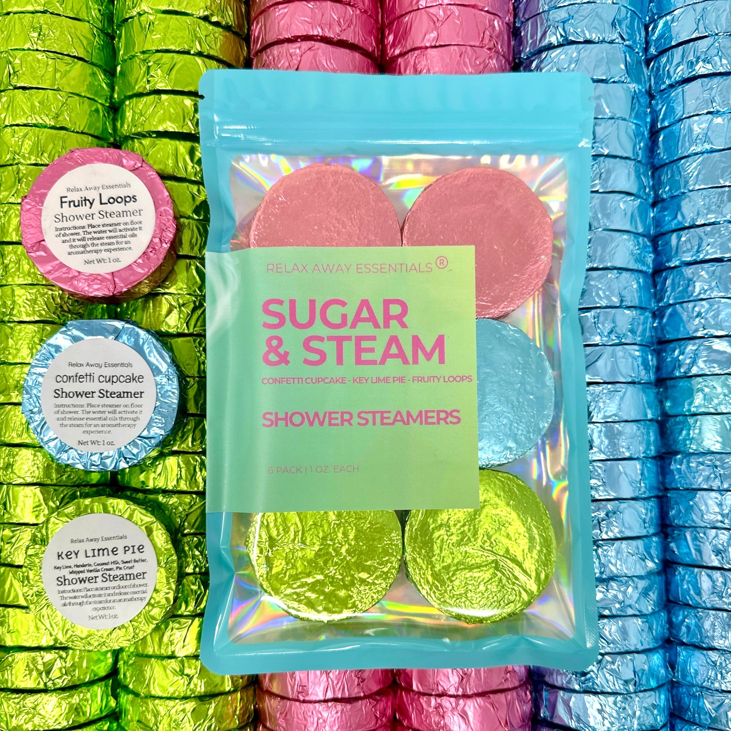 Shower Steamers 6 Pack - Choose Pack