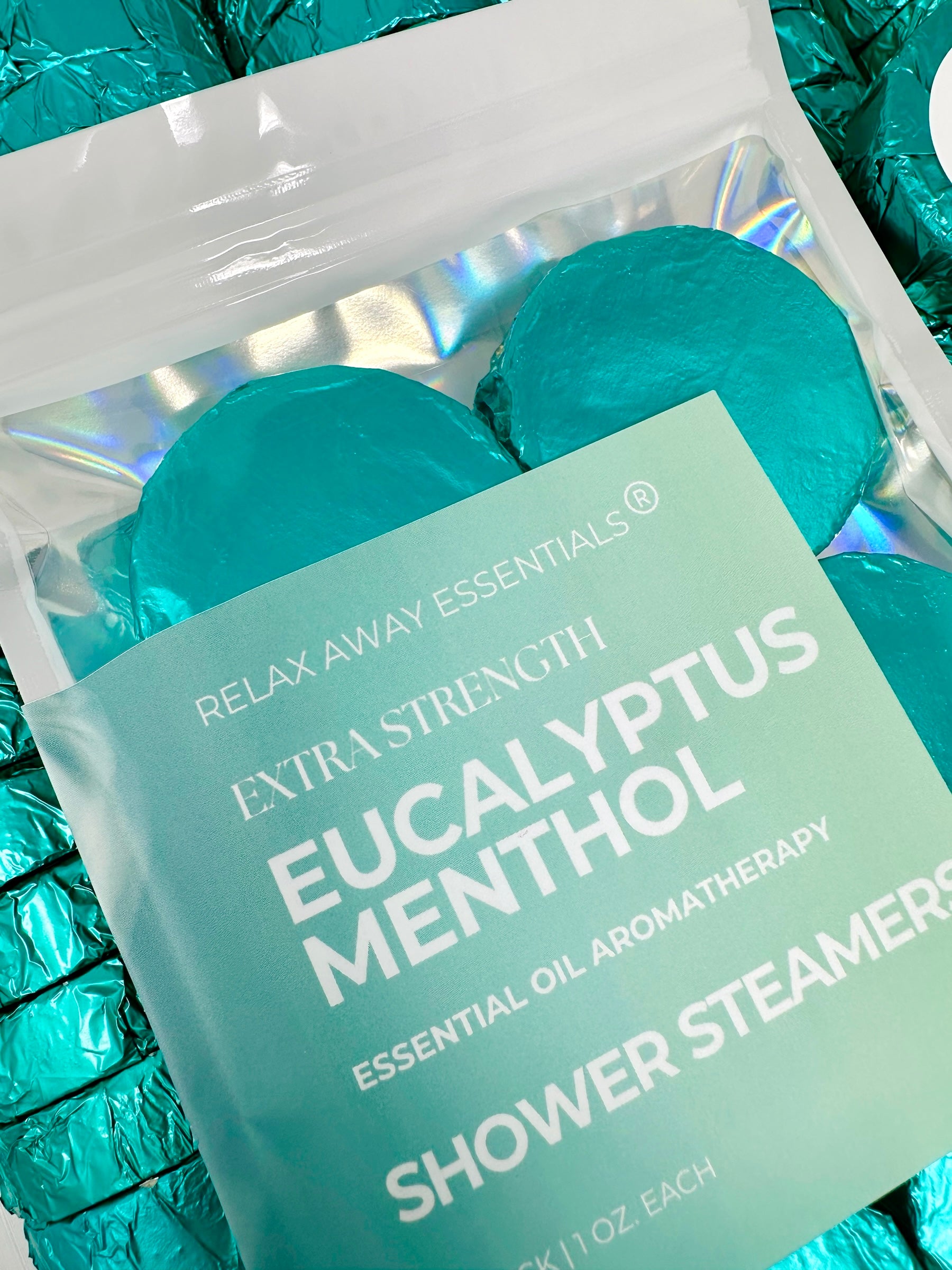 EXTRA STRENGTH Eucalyptus Menthol Shower Steamers 6 Pack