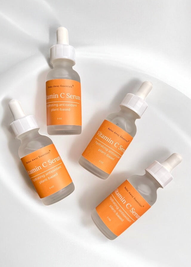 Vitamin C Serum made with natural plant-based ingredients 