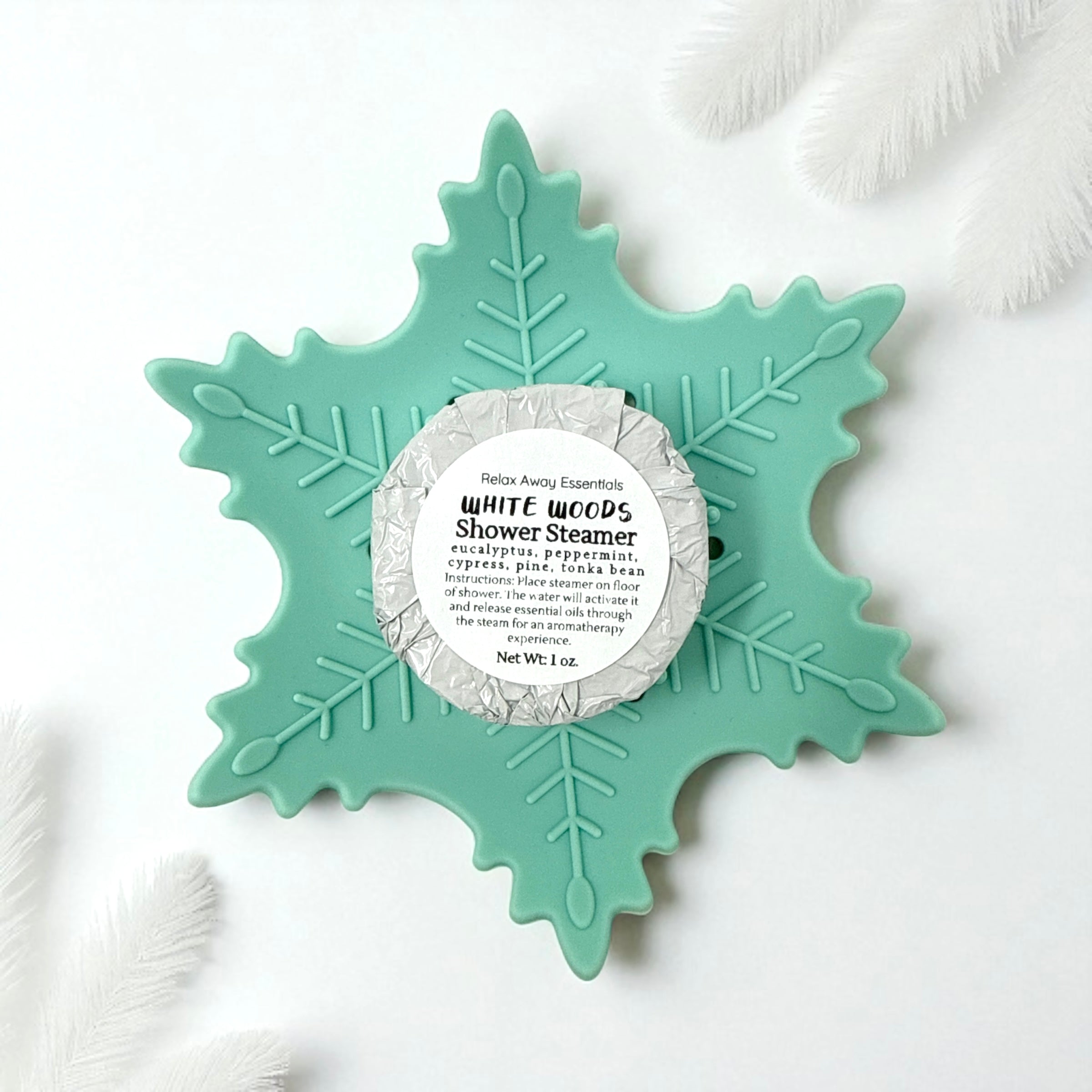 Snowflake Shower Steamer Tray