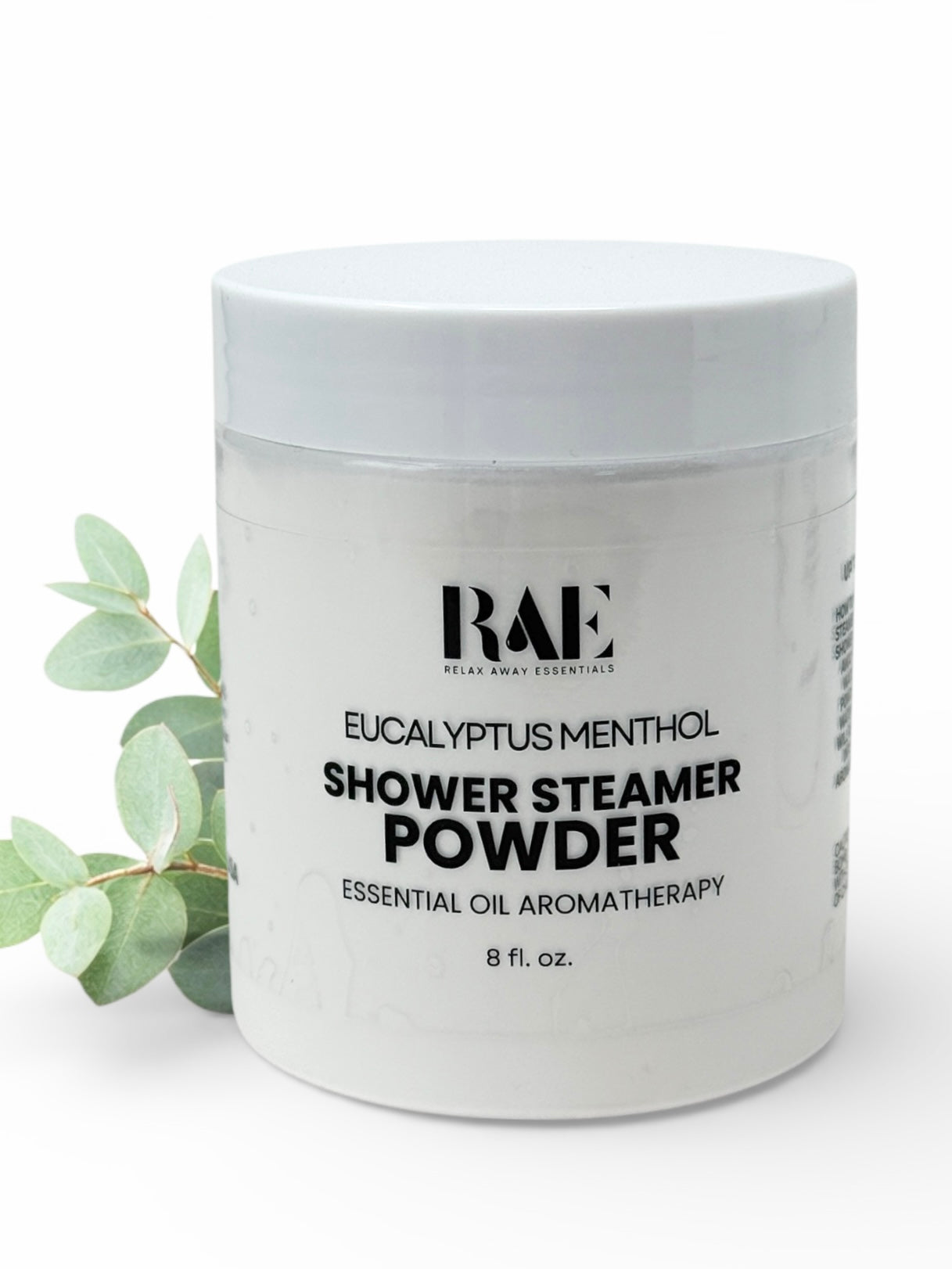 Shower Powder - 8 oz. - Choose Scent - Lavender - Eucalyptus Menthol - Relief -