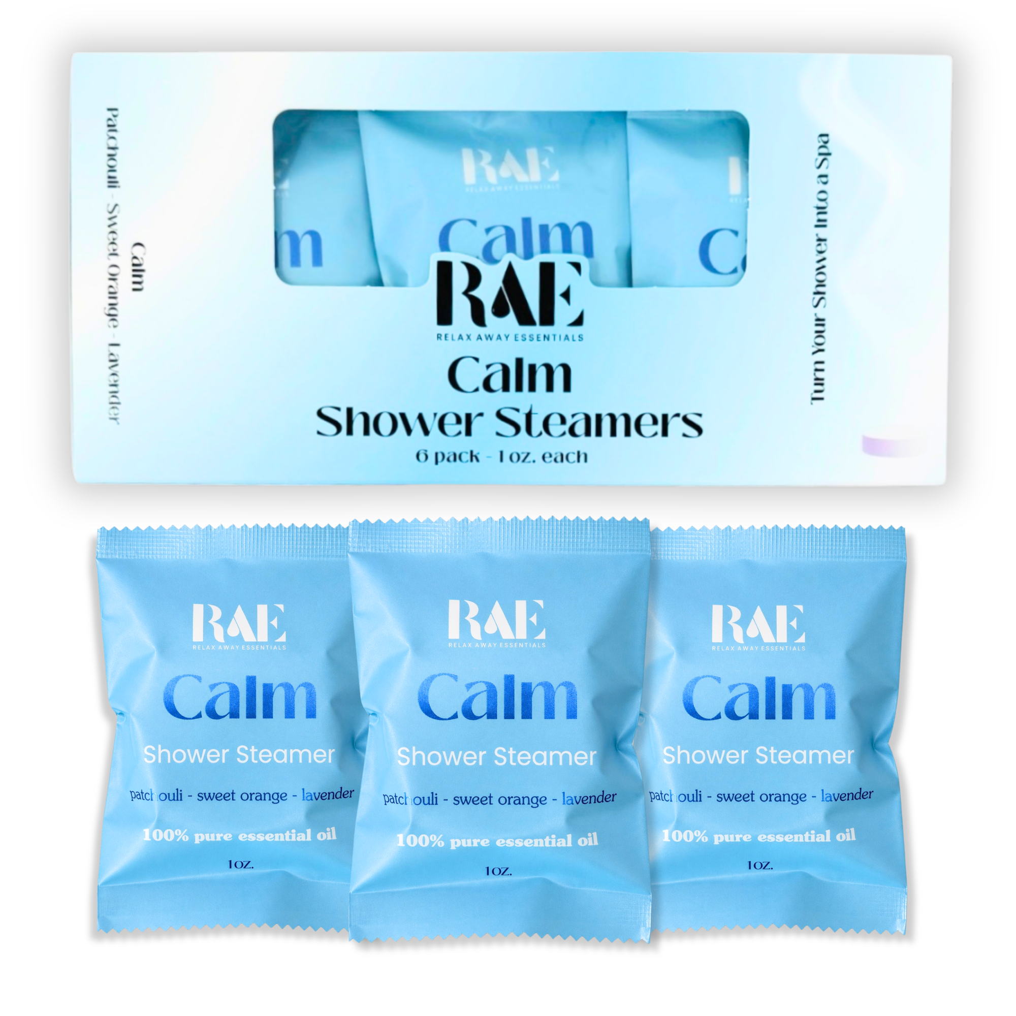 18 Shower Steamers - Relax & Unwind Bundle Pack - Shower Tablets Bulk - Lavender - Spa
