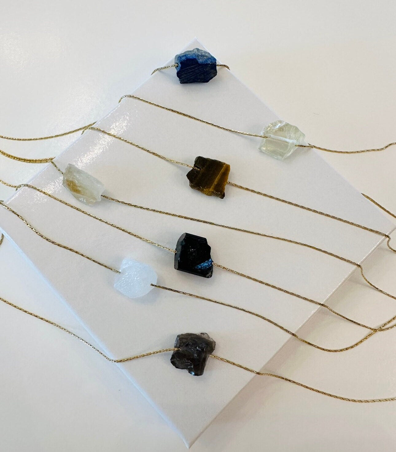 Raw Crystal Necklace | Gift | Natural Crystal | Bridal Gift | Gift for her | Gift for wife