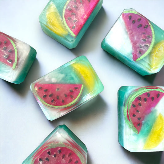 Watermelon Lemonade Bar Soap | Sudsy Soap | Summer