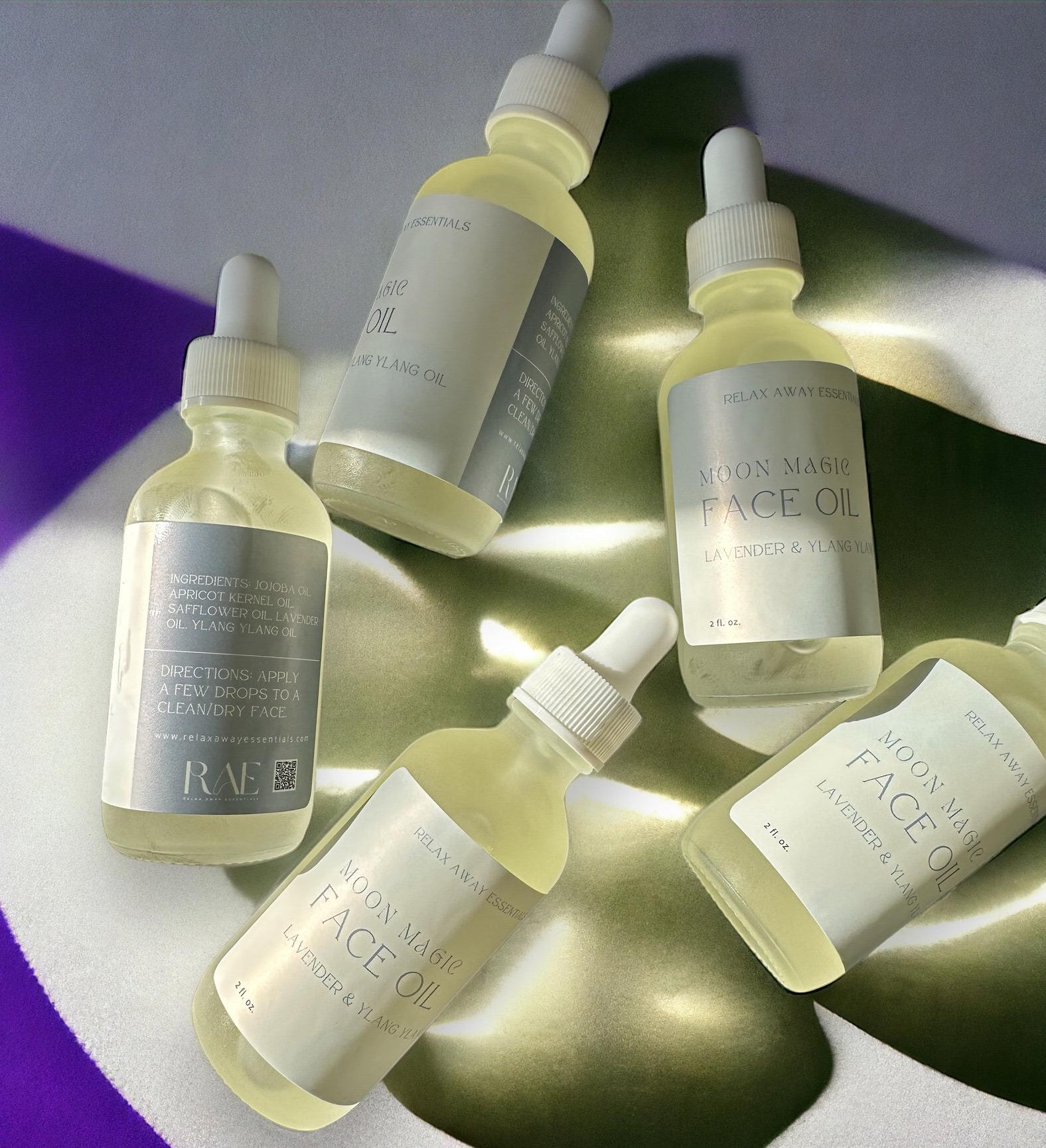 Moon Magic Face Oil | Jojoba Oil | Lavender Ylang Ylang | Lightweight Night Oil