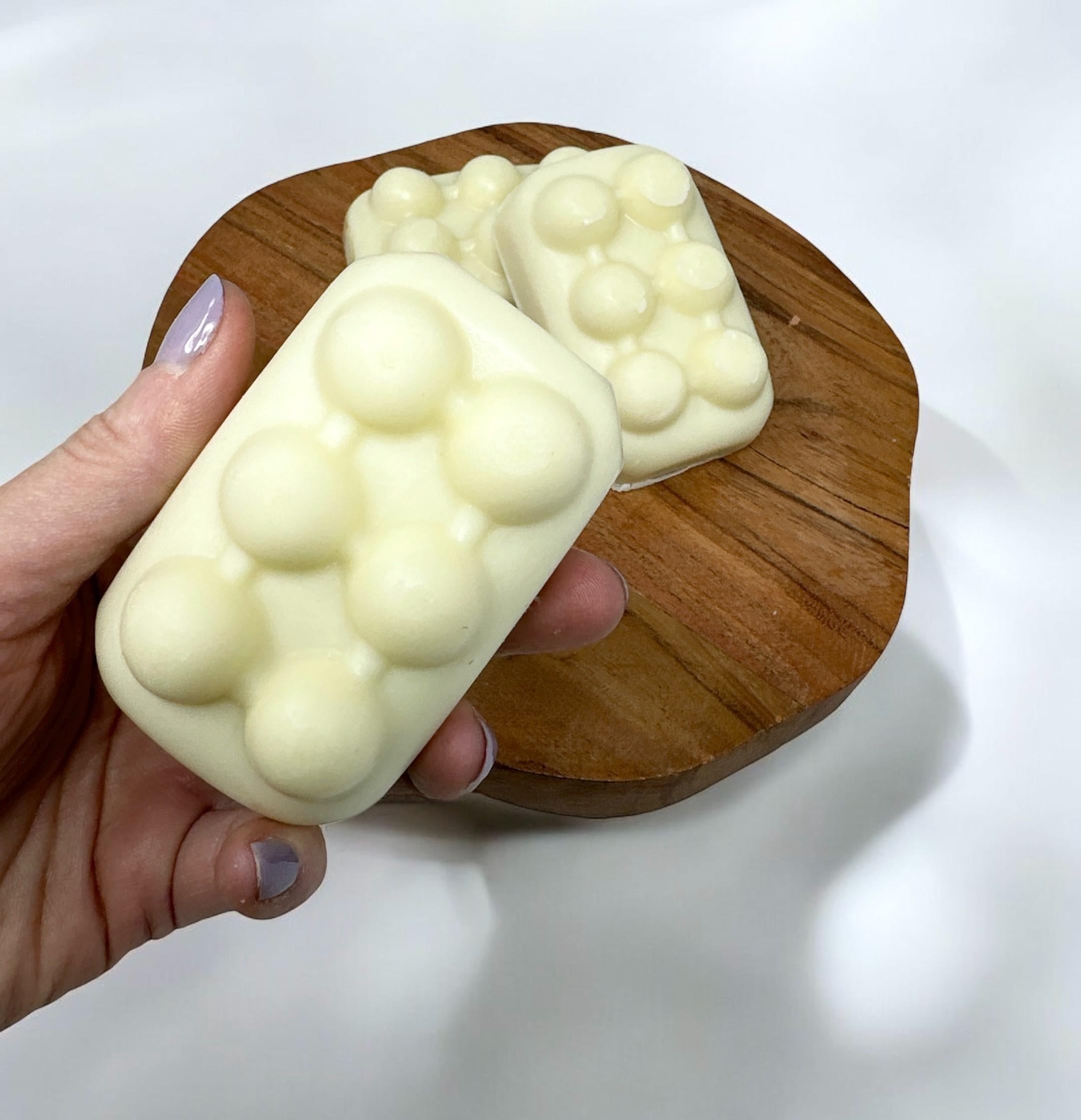 Vegan Solid Lotion Massage Bar | Muscle Rub with Essential Oils | Mother's Day Gift