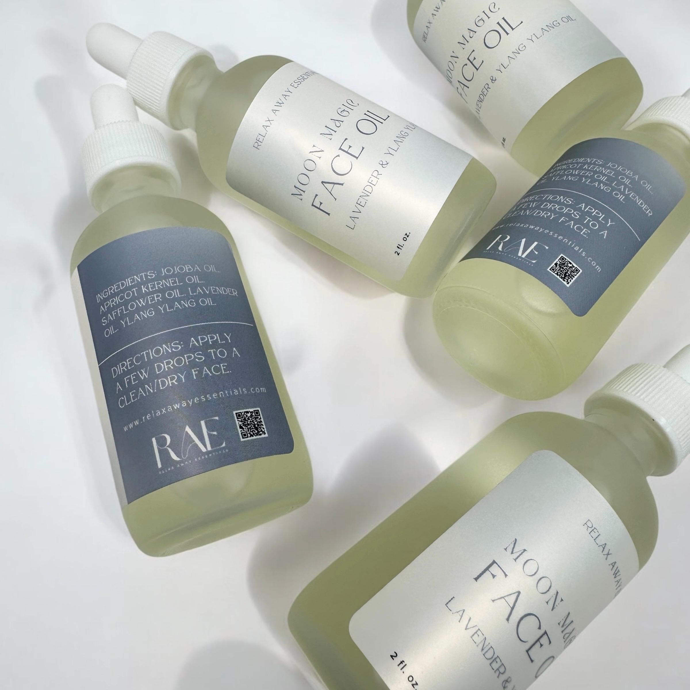 Moon Magic Face Oil | Jojoba Oil | Lavender Ylang Ylang | Lightweight Night Oil