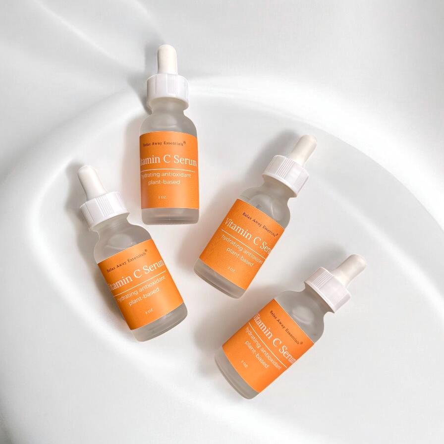 Vitamin C Face Serum - Plant Based - Skin Care - Moisturizer - Facial Serum - Lightweight Non-greasy Formula -
