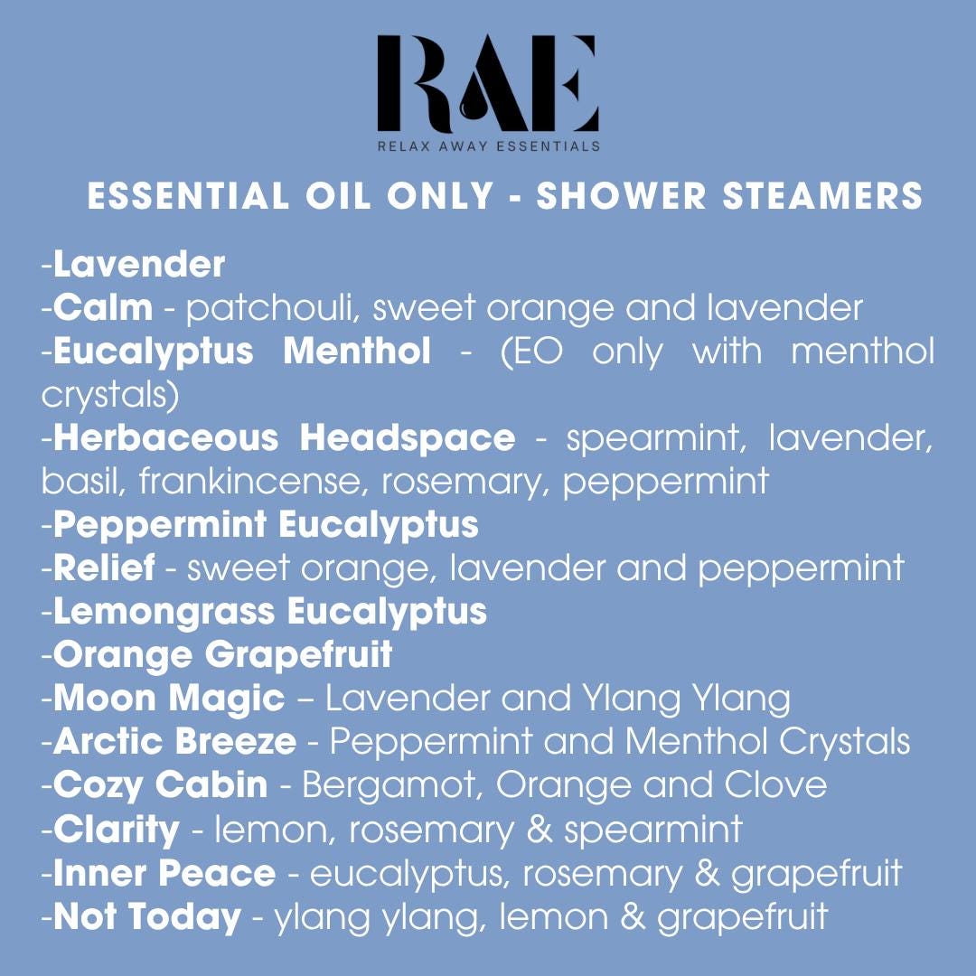 Shower Steamers | Build Your Own 6 pack | Choose scent | Aromatherapy | Spa | Shower Bomb | Shower Steamer | Handmade gift | Graduation Gift