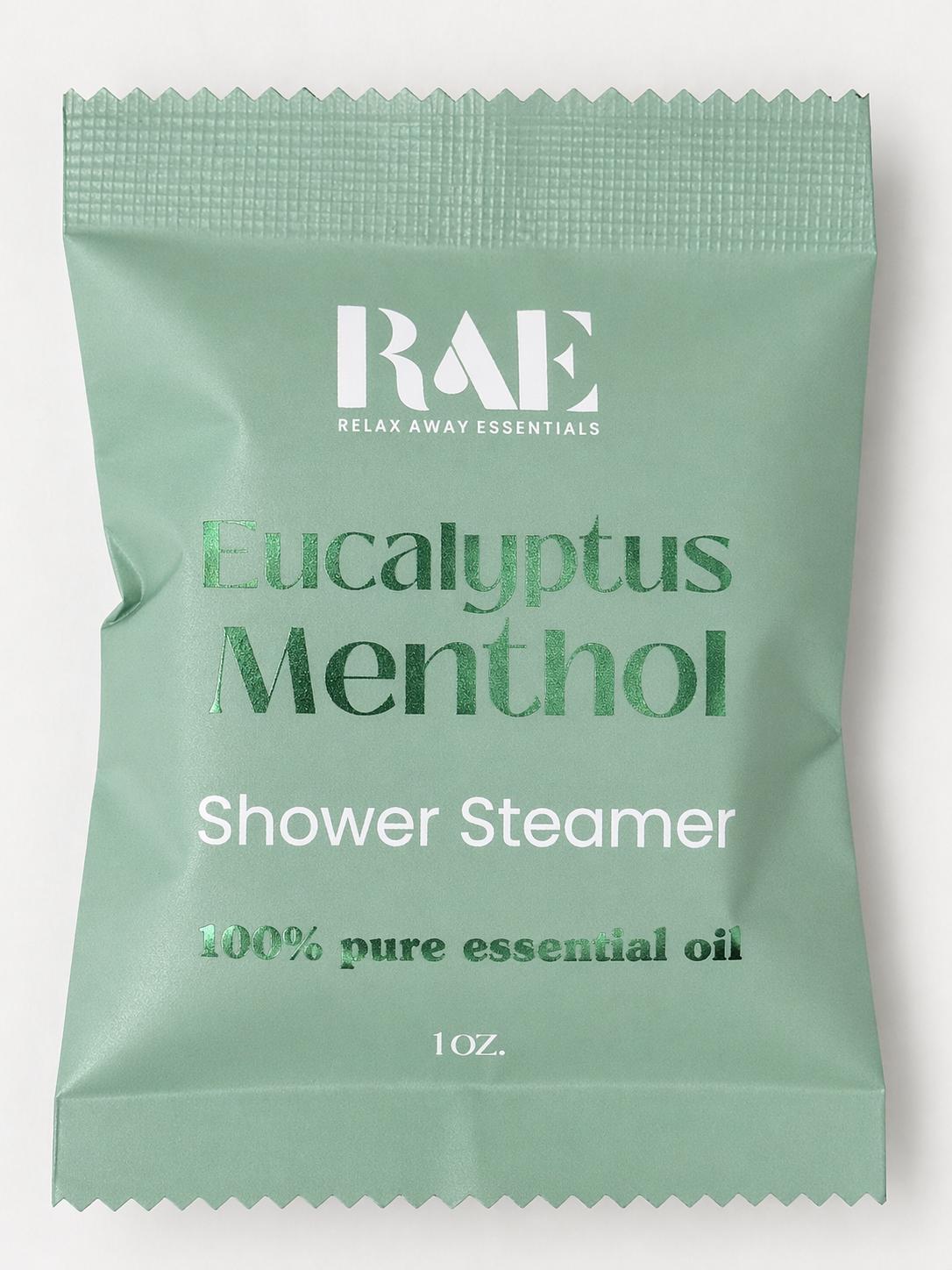 Eucalyptus Menthol Shower Steamers | Essential Oils | Aromatherapy | Breathe | Spa Gift |