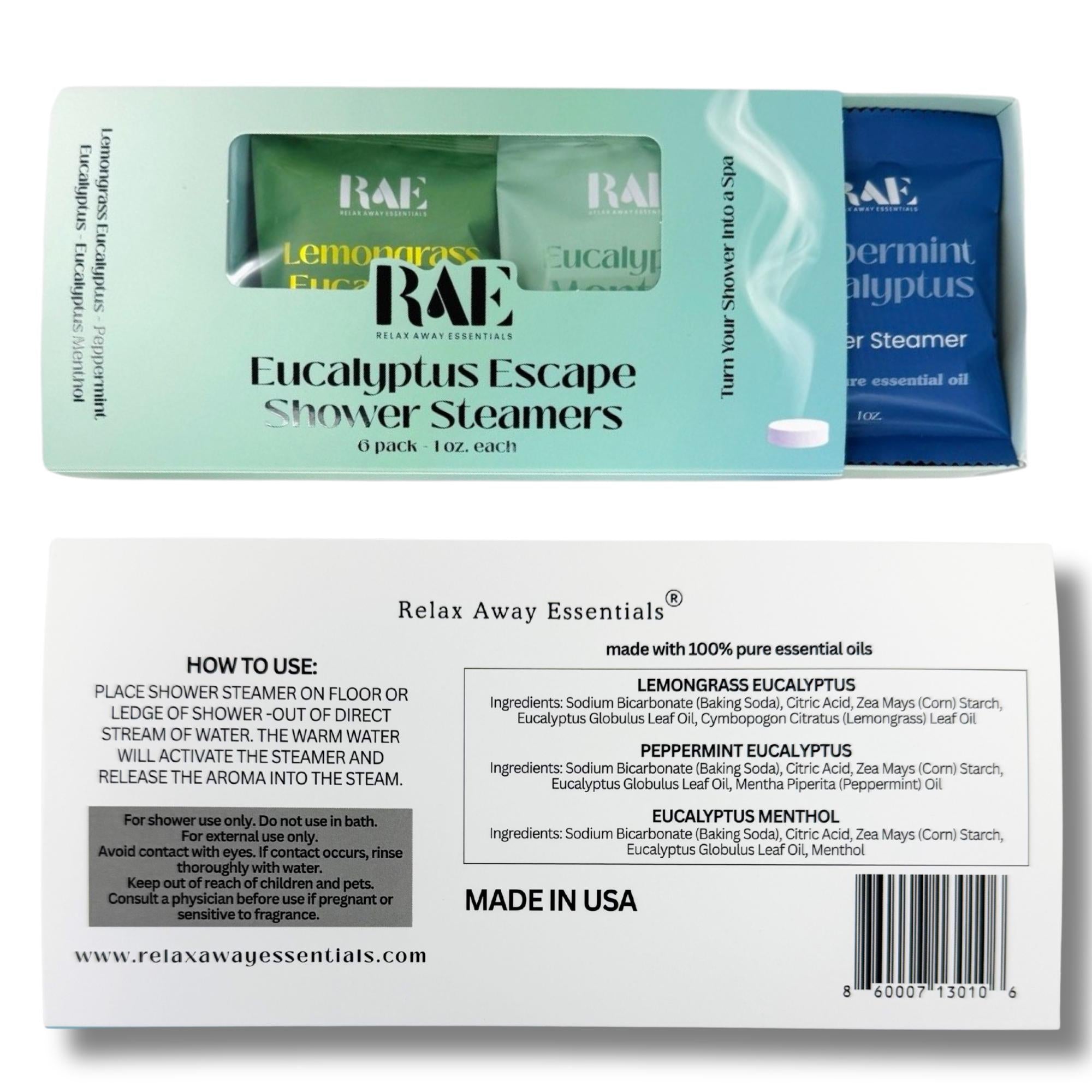 Renewal Shower Steamers 6 Pack