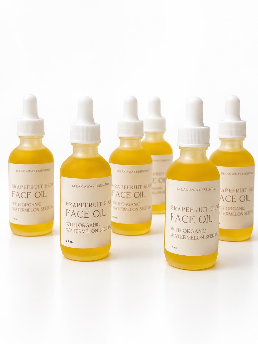 Grapefruit Glow Face Oil | Watermelon Seed Oil | Natural Oils | Essential Oils | Jojoba Oil | Skin Brightener | Lightweight Skin Care