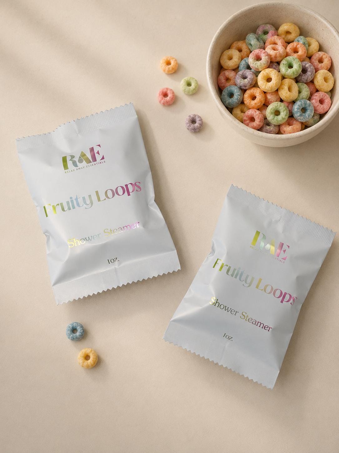 Fruity Loops Shower Steamer | Spa Gift | Cereal Milk | Fun Gift