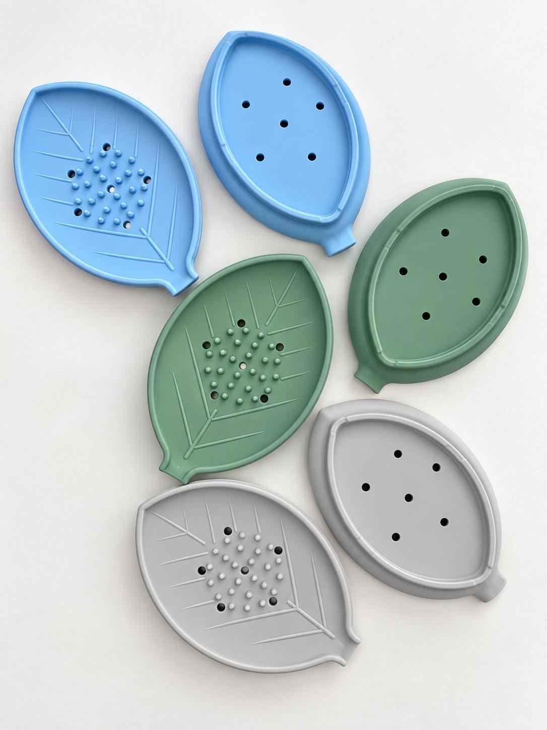 Leaf Shower Steamer Tray - Silicone Soap Tray - Spa Gift