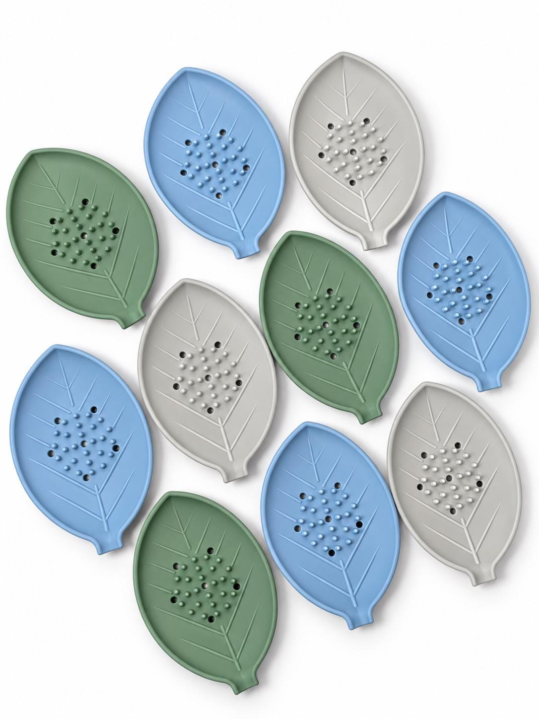Leaf Shower Steamer Tray - Silicone Soap Tray - Spa Gift