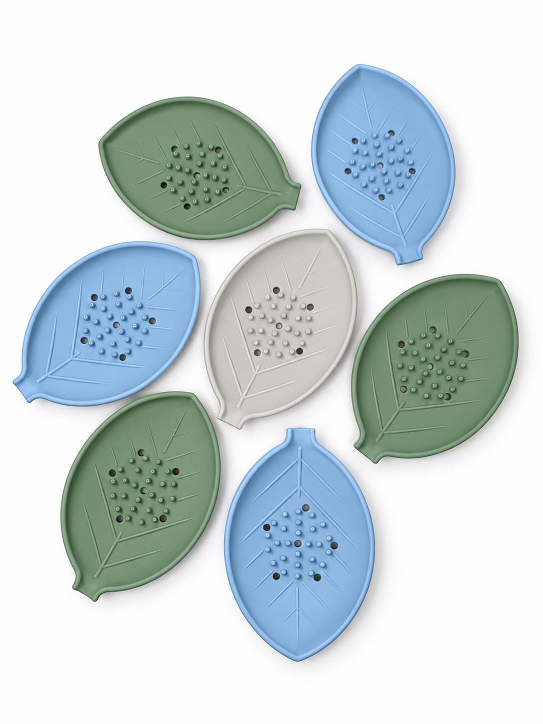 Leaf Shower Steamer Tray - Silicone Soap Tray - Spa Gift