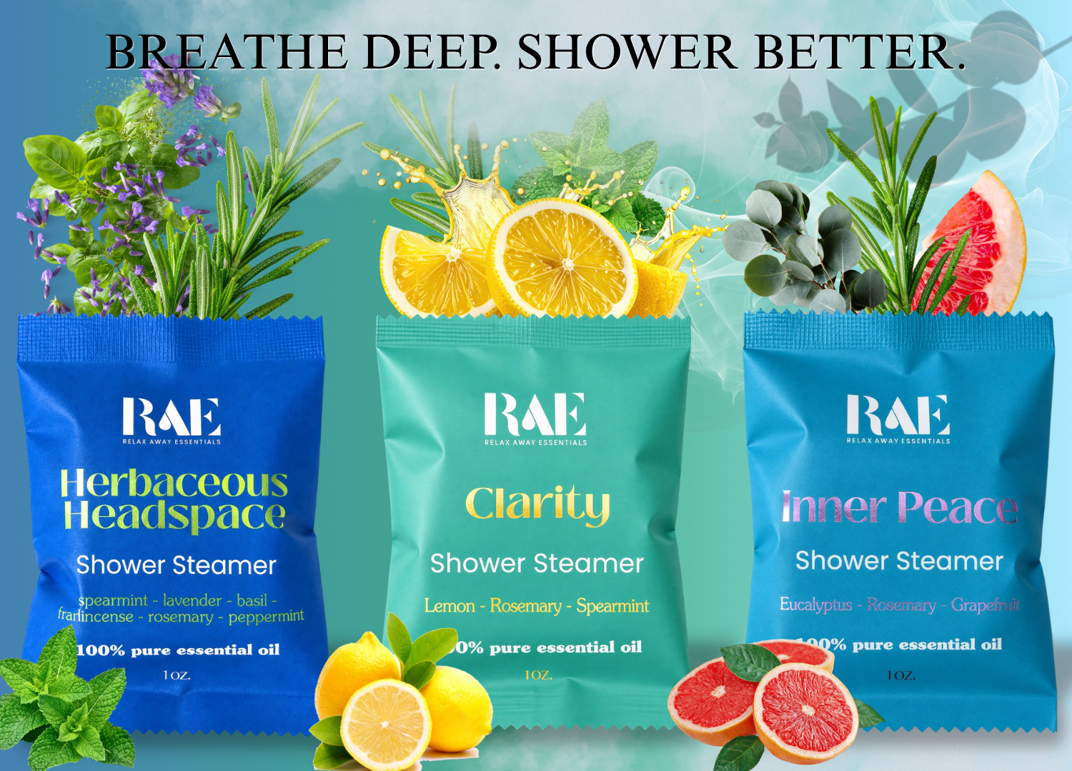 18 Shower Steamers - Wellness Bundle Pack - Aromatherapy - Pure Essential Oils - Spa - Shower Tablets Bulk
