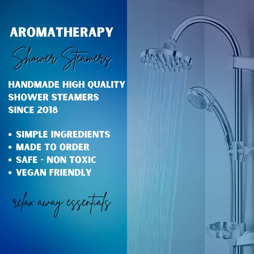 Aromatherapy Shower Steamers (6-pack)  Workin' Man (Sandalwood + Patc –  SeriouslyShea