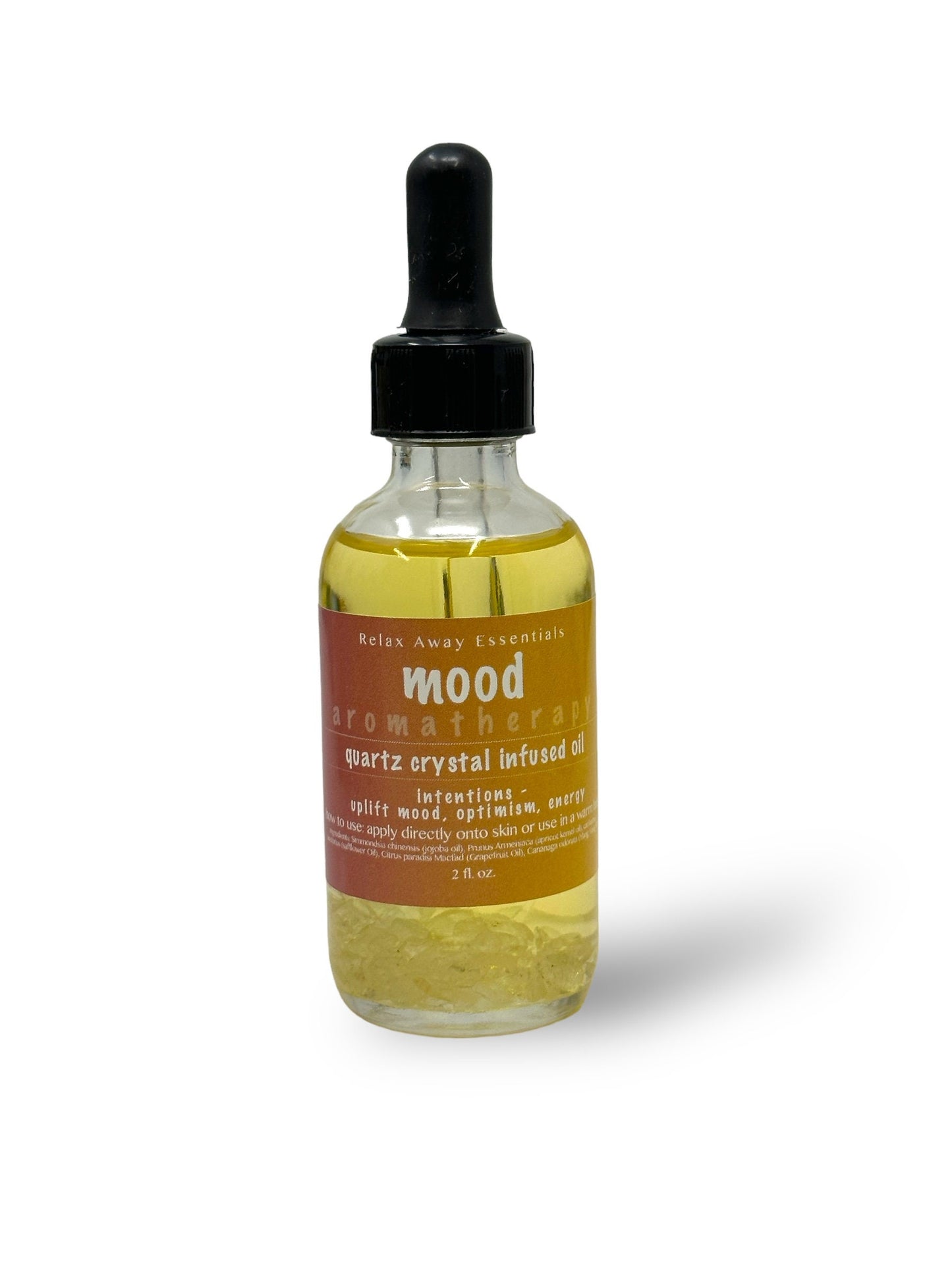 Crystal Infused Aromatherapy Bath & Body Oil