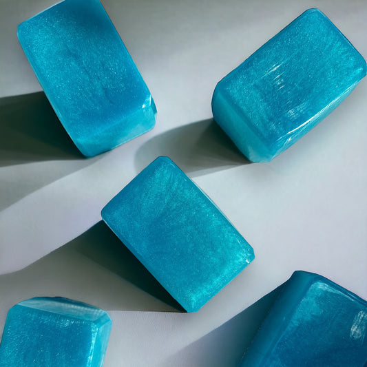 Aqua Sky Bar Soap | Spa Gift | Shimmery Soap |